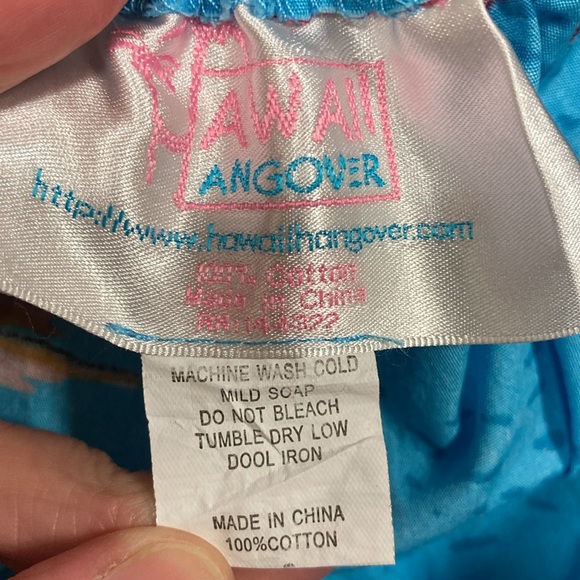 Hawaii Hangover tropical Santa Christmas ruffle sleeveless dress size 8 - Picture 8 of 9